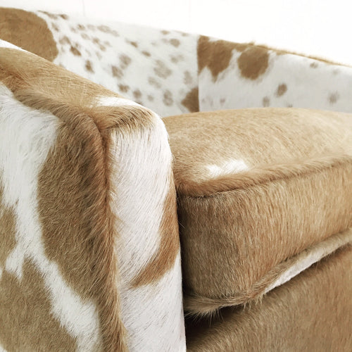 Club Chair in Brazilian Cowhide - FORSYTH