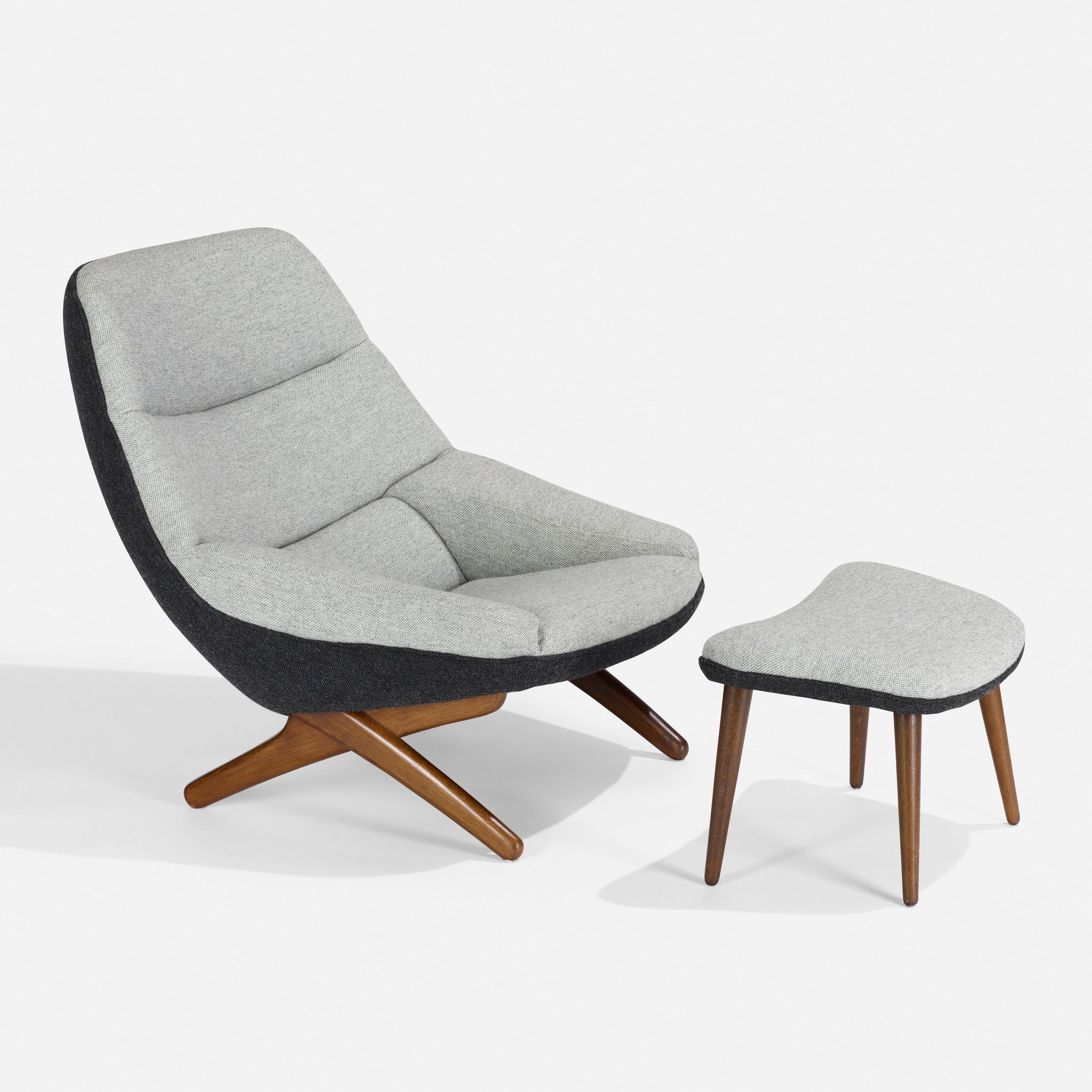 Model 91 Lounge Chair and Ottoman