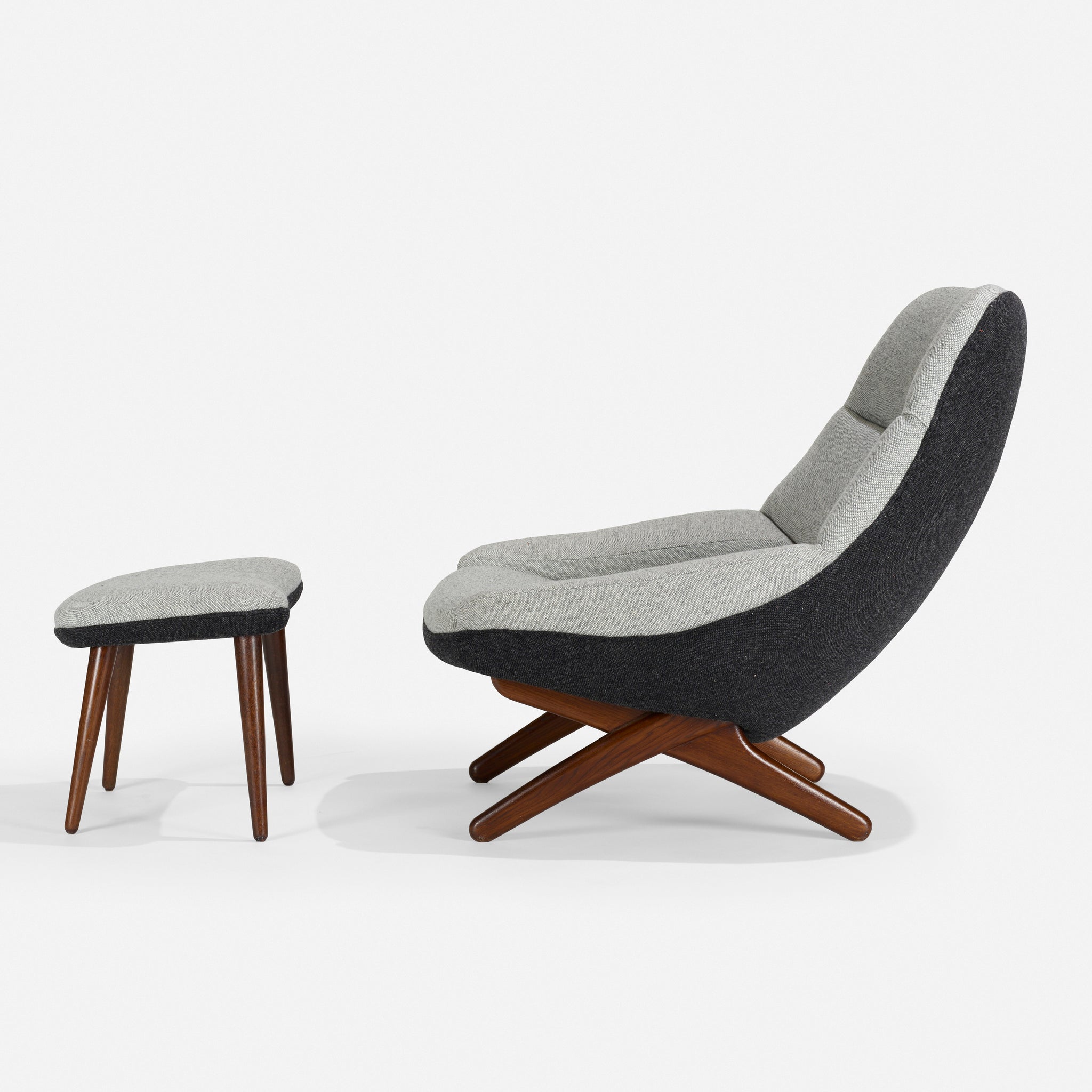 Model 91 Lounge Chair and Ottoman
