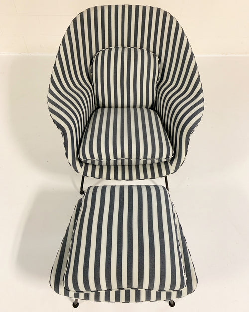 Eero Saarinen Womb Chair and Ottoman - FORSYTH