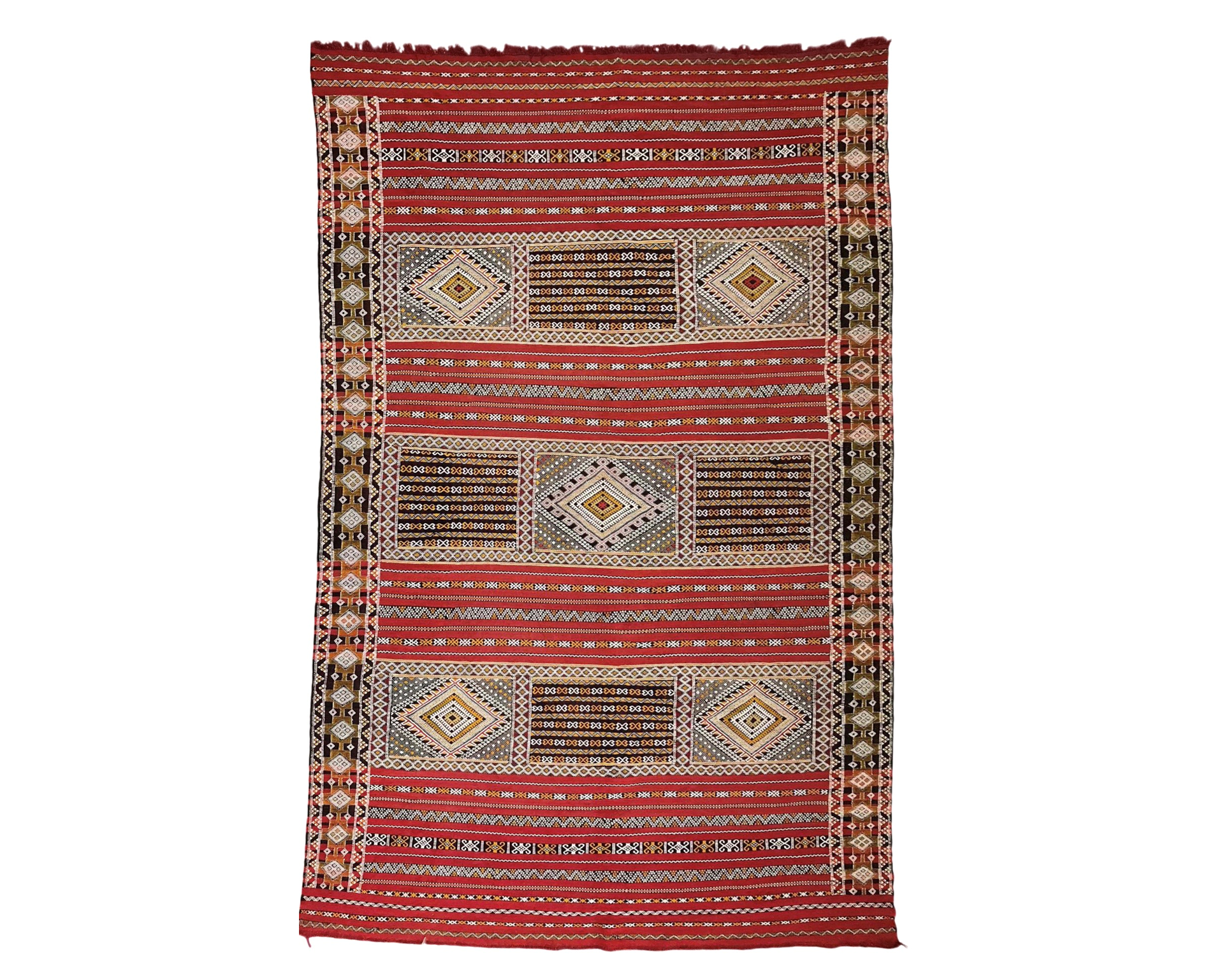 Vintage Handmade Kilim Rug from Morocco - FORSYTH