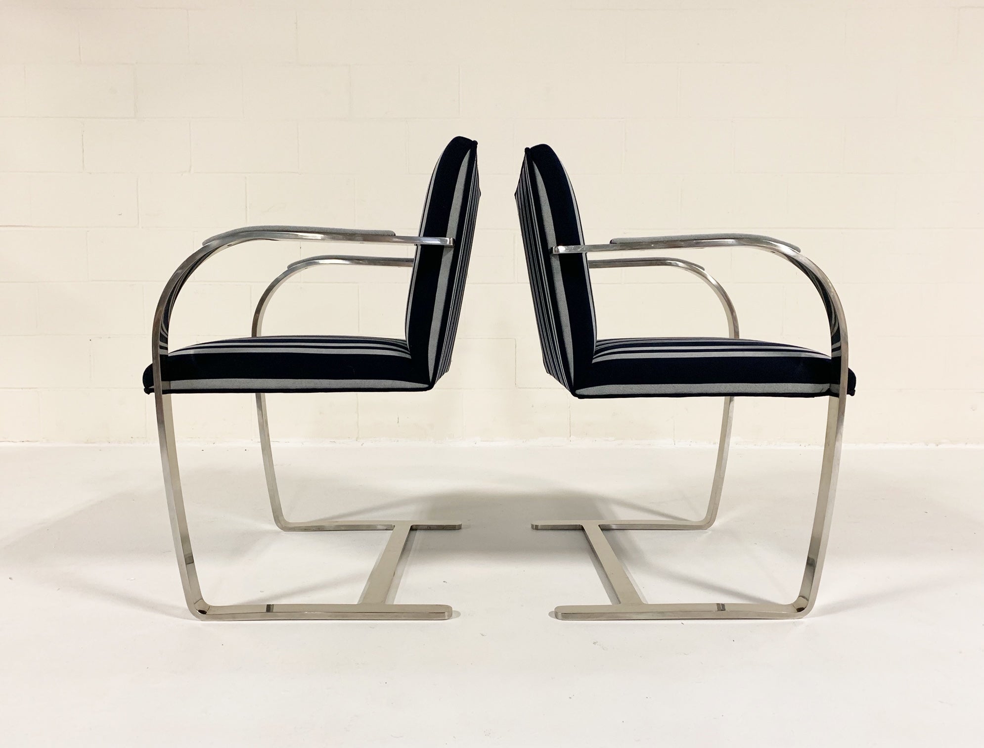 Ludwig Mies van der Rohe Brno Chairs, pair - FORSYTH