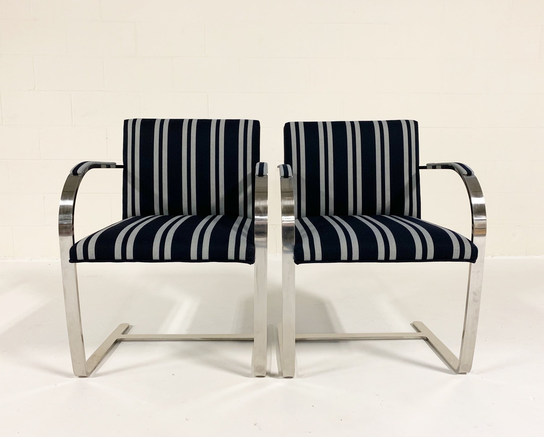 Ludwig Mies van der Rohe Brno Chairs, pair - FORSYTH