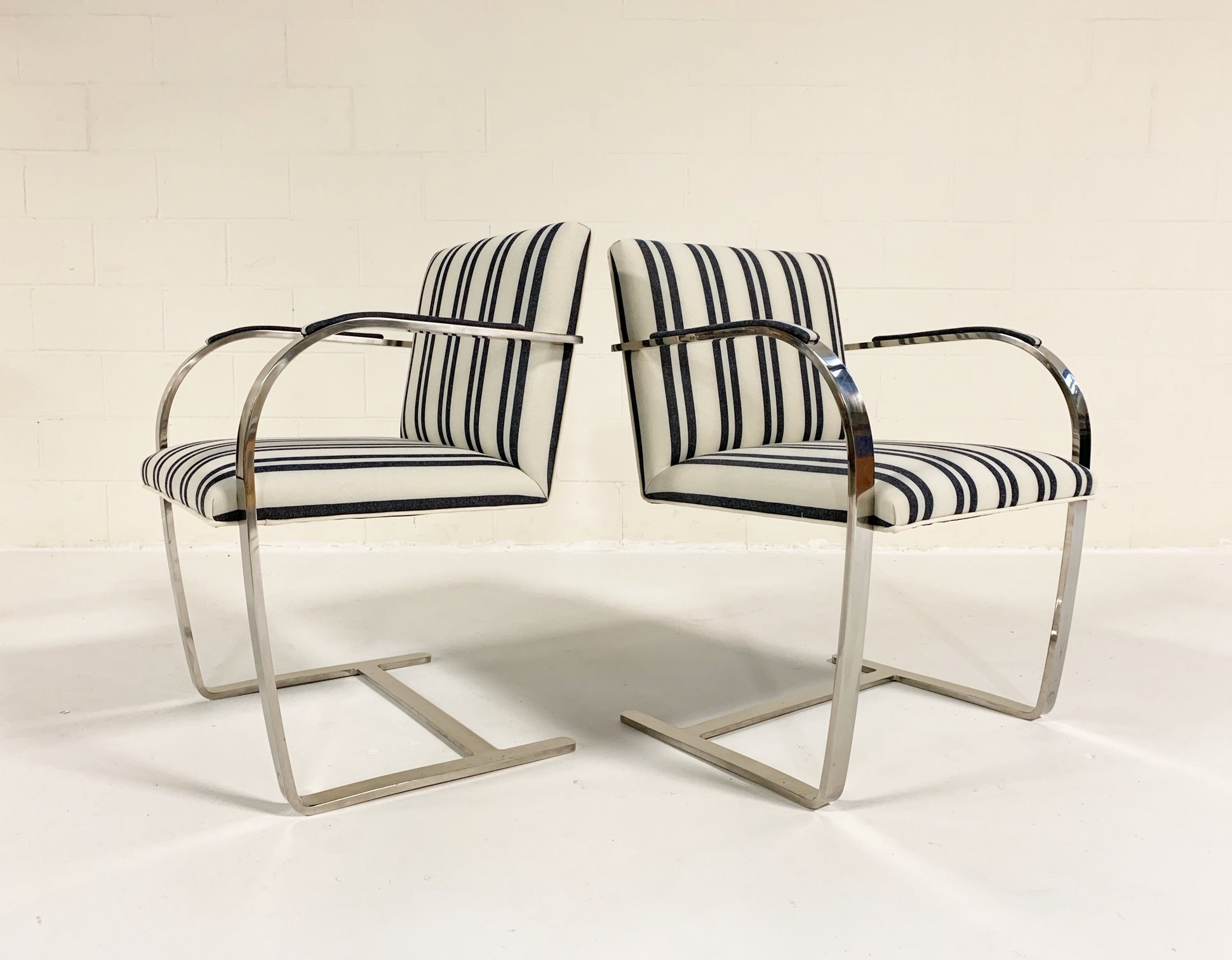 Ludwig Mies van der Rohe Brno Chairs, pair - FORSYTH