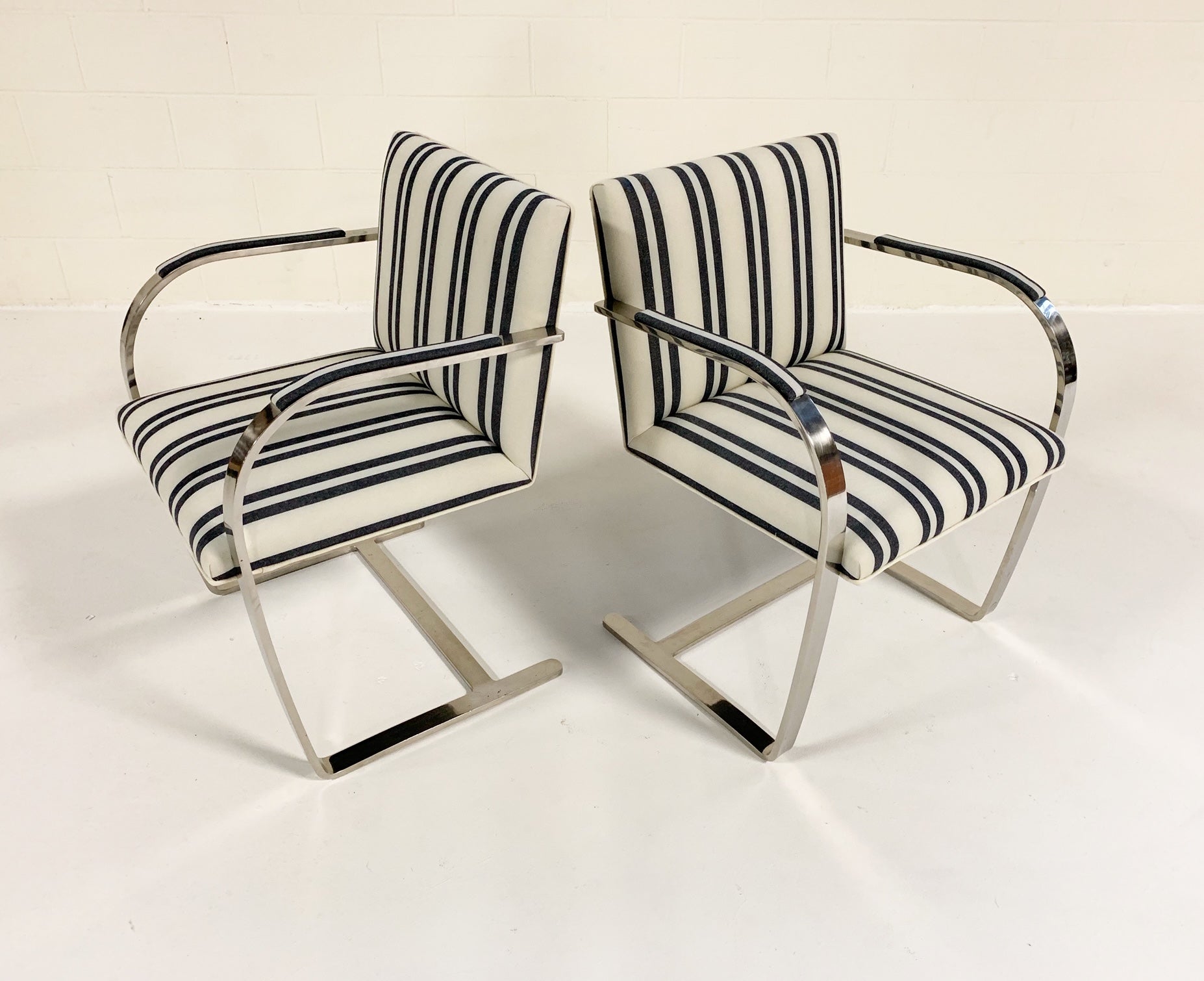 Ludwig Mies van der Rohe Brno Chairs, pair - FORSYTH