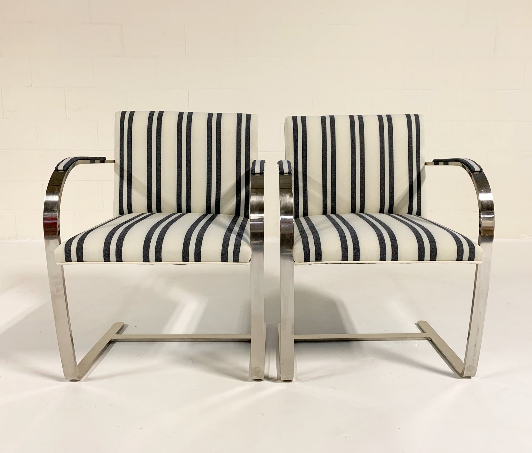 Ludwig Mies van der Rohe Brno Chairs, pair - FORSYTH