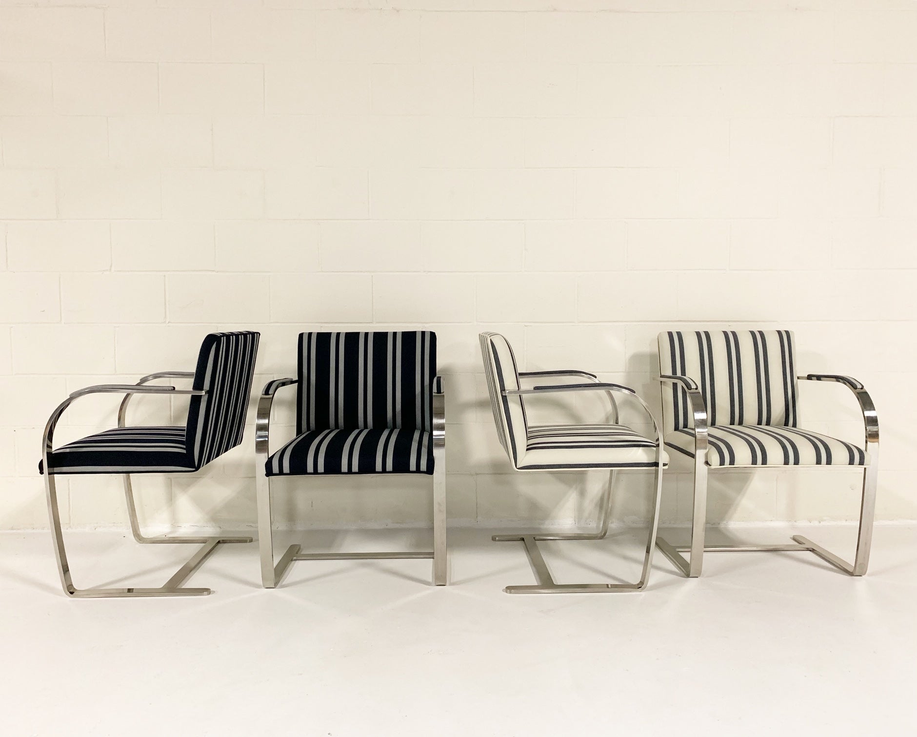 Ludwig Mies van der Rohe Brno Chairs, pair - FORSYTH