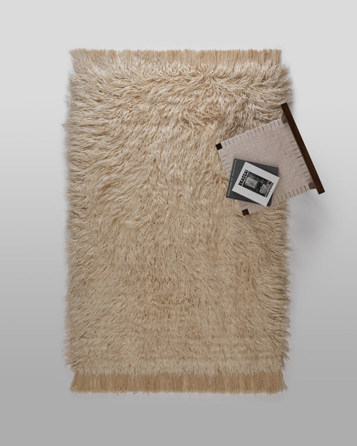 The Mohair Shag Rug - Natural