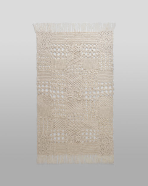 Hand-Knit Crochet Blanket