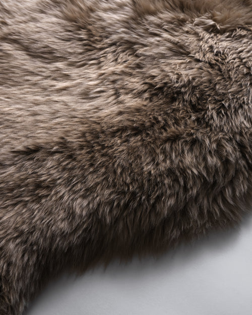 New Zealand Sheepskin Rug - Smokey Taupe