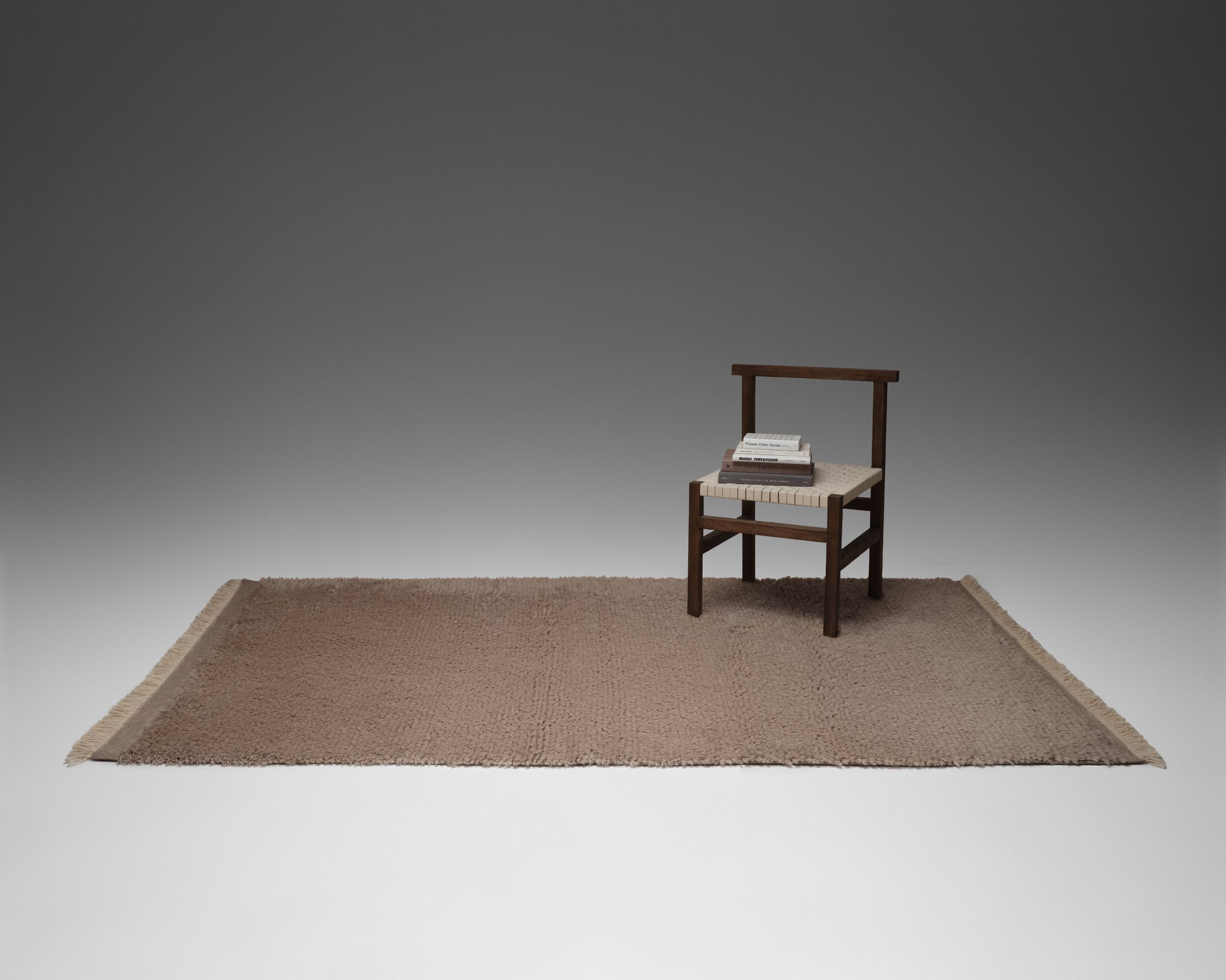 The Woolly Shag Rug - Short Pile, Taupe