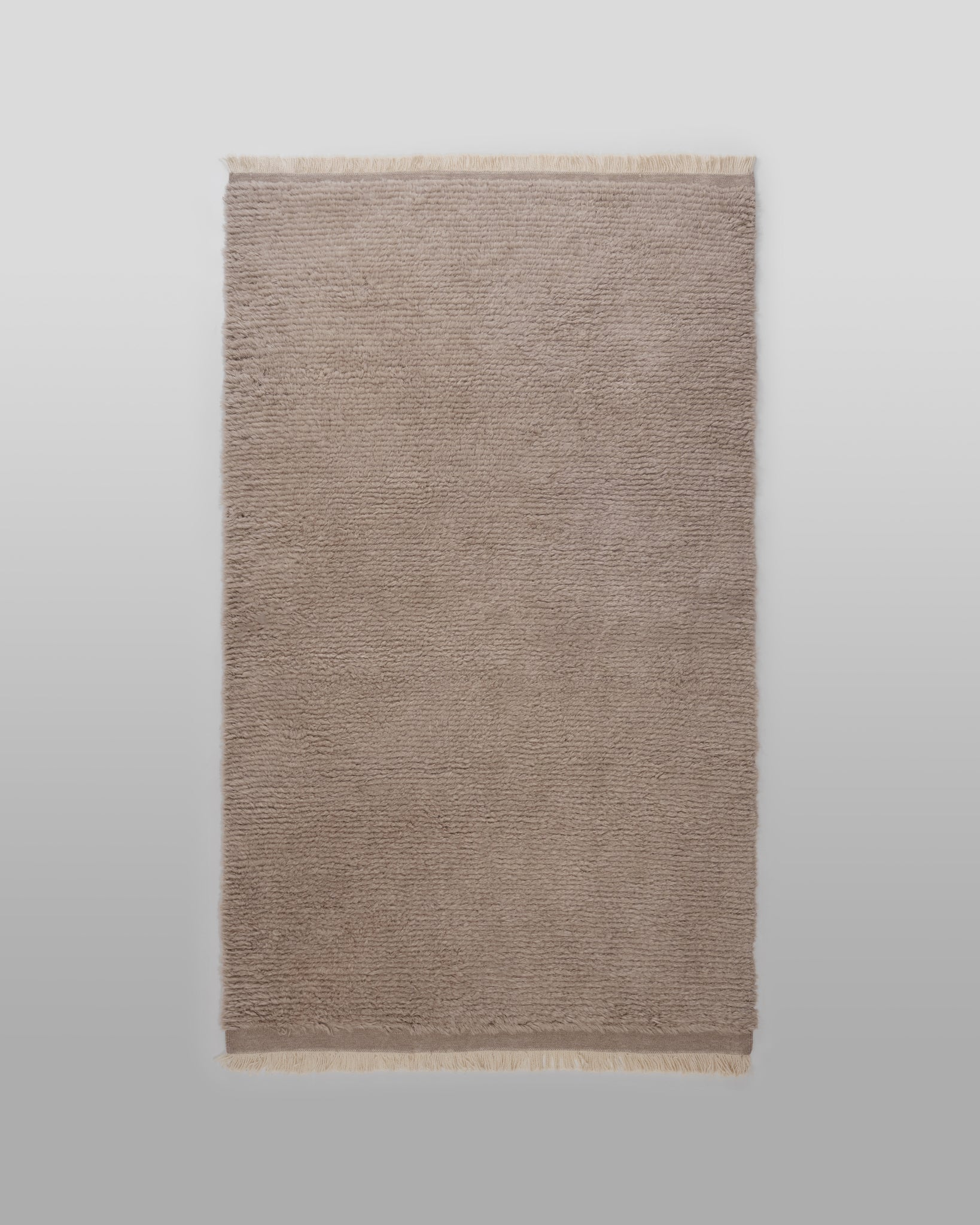 Short Hair Rug The Woolly Shag Rug - Short Pile, Taupe – FORSYTH
