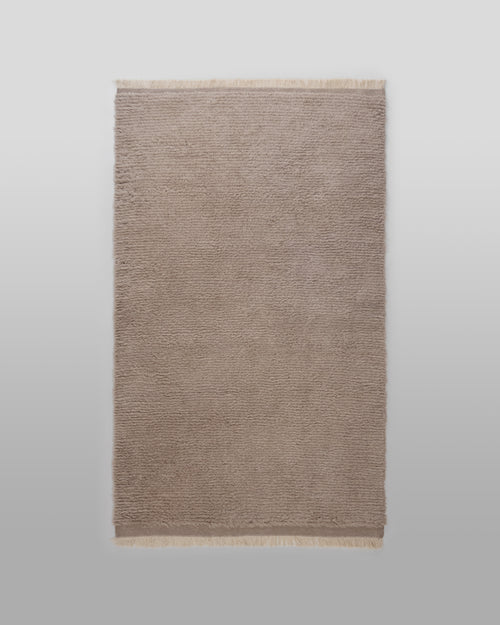 The Woolly Shag Rug - Short Pile, Taupe