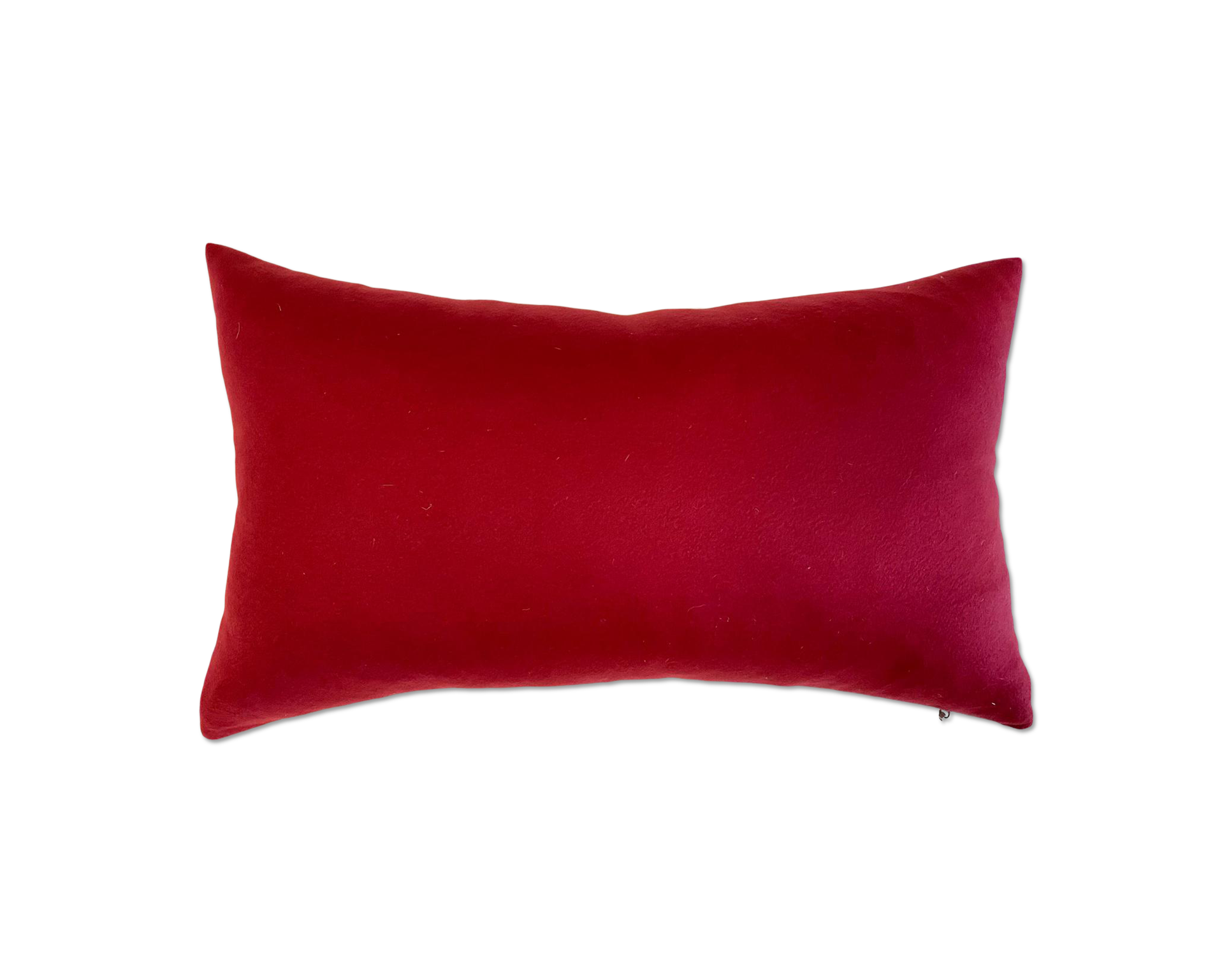 Loro Piana Red Cashmere Pillow, 21"
