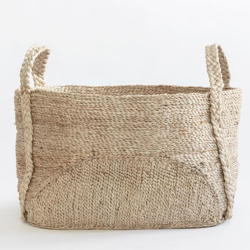 Maya Moon Large Jute Basket