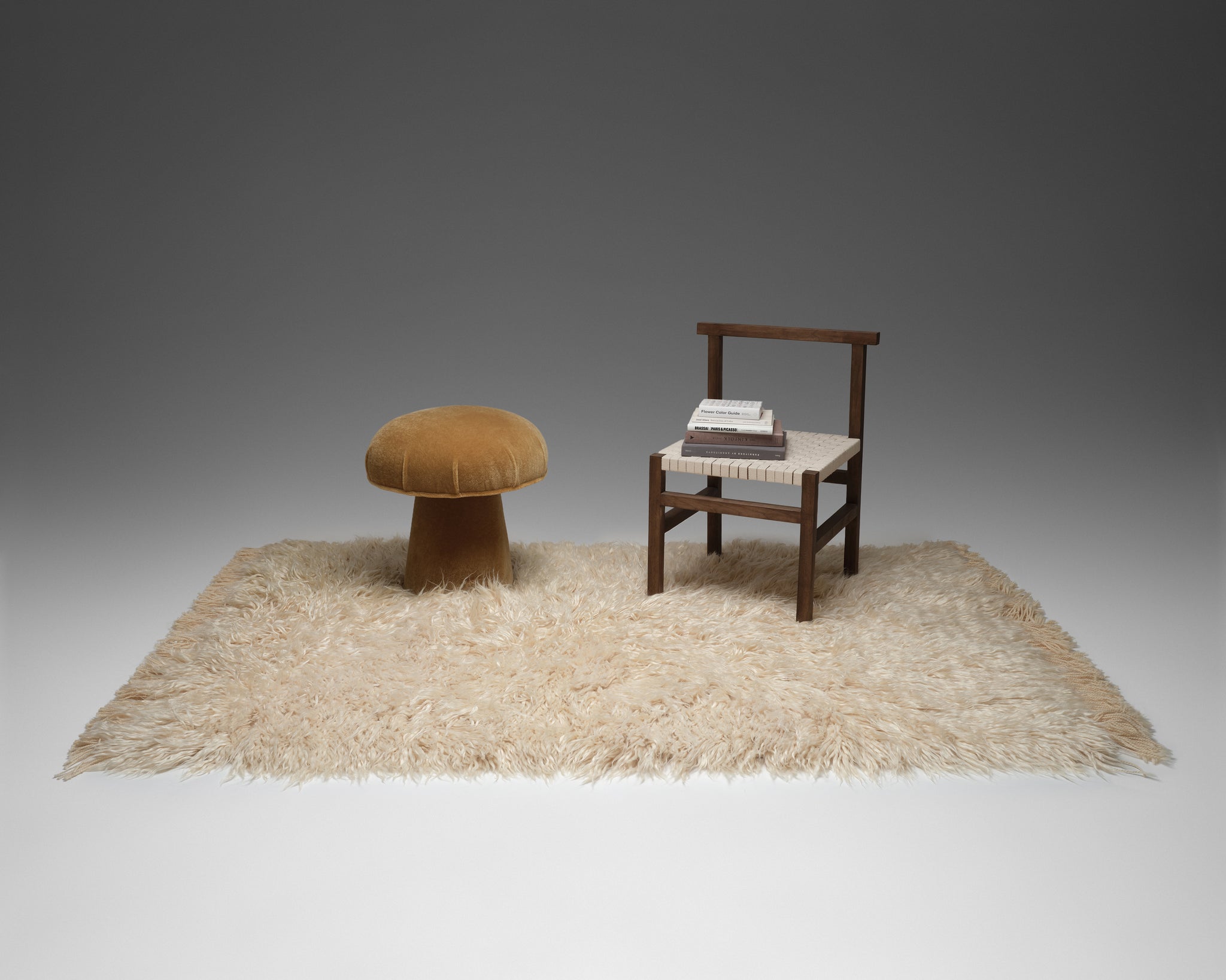 The Mohair Shag Rug - Natural