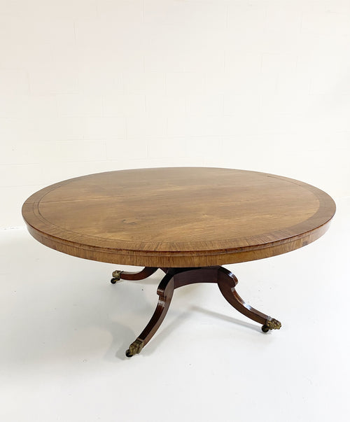 George III Oval Rosewood Dining Table