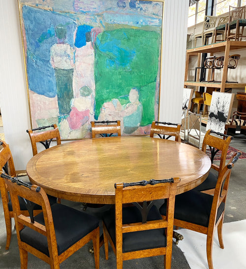 George III Oval Rosewood Dining Table