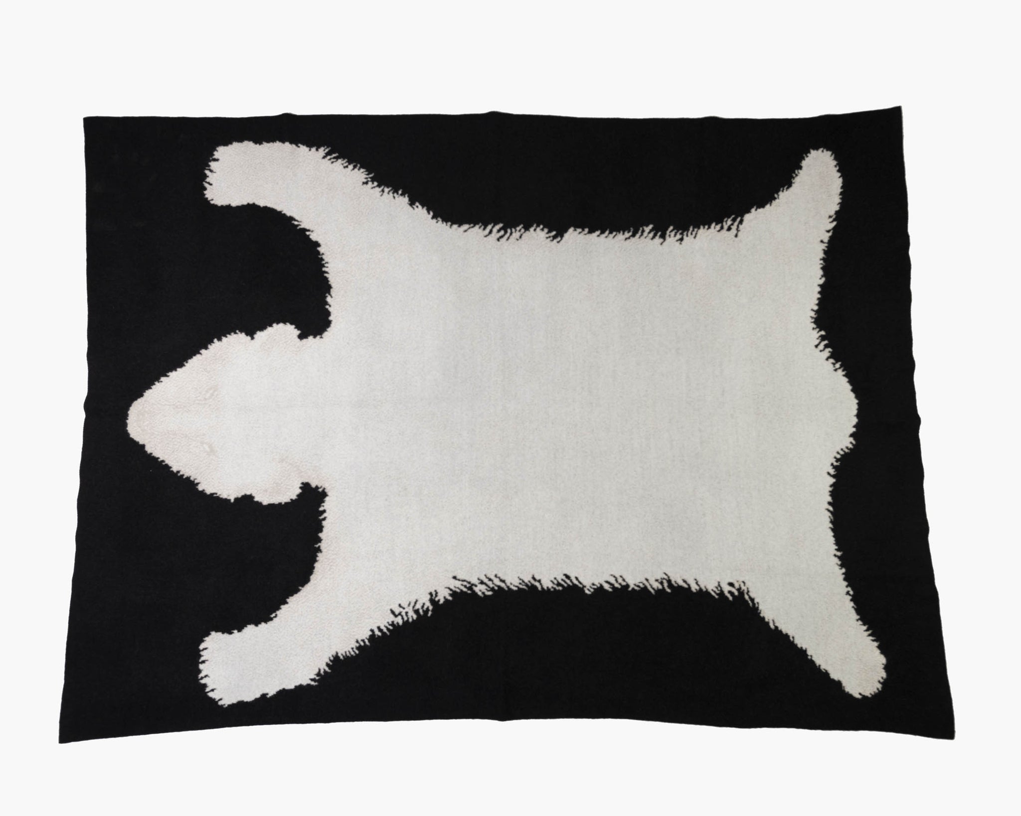 Polar Bear Cashmere Blanket