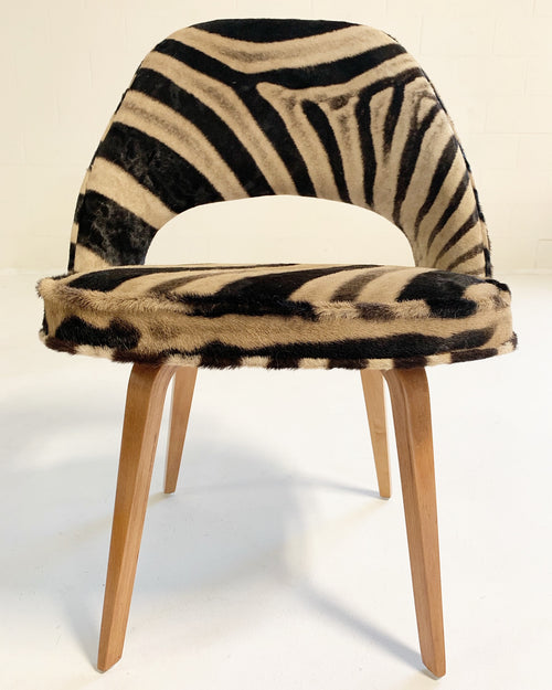 Executive Chairs in Zebra Hide, pair - FORSYTH