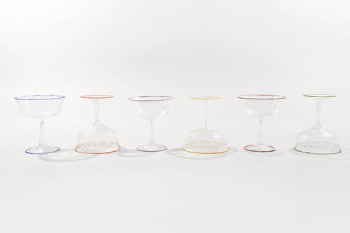 Cosima Coupe Glasses, set of 6