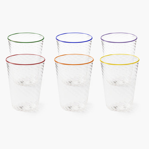 Cosima Highball Glasses, set of 6