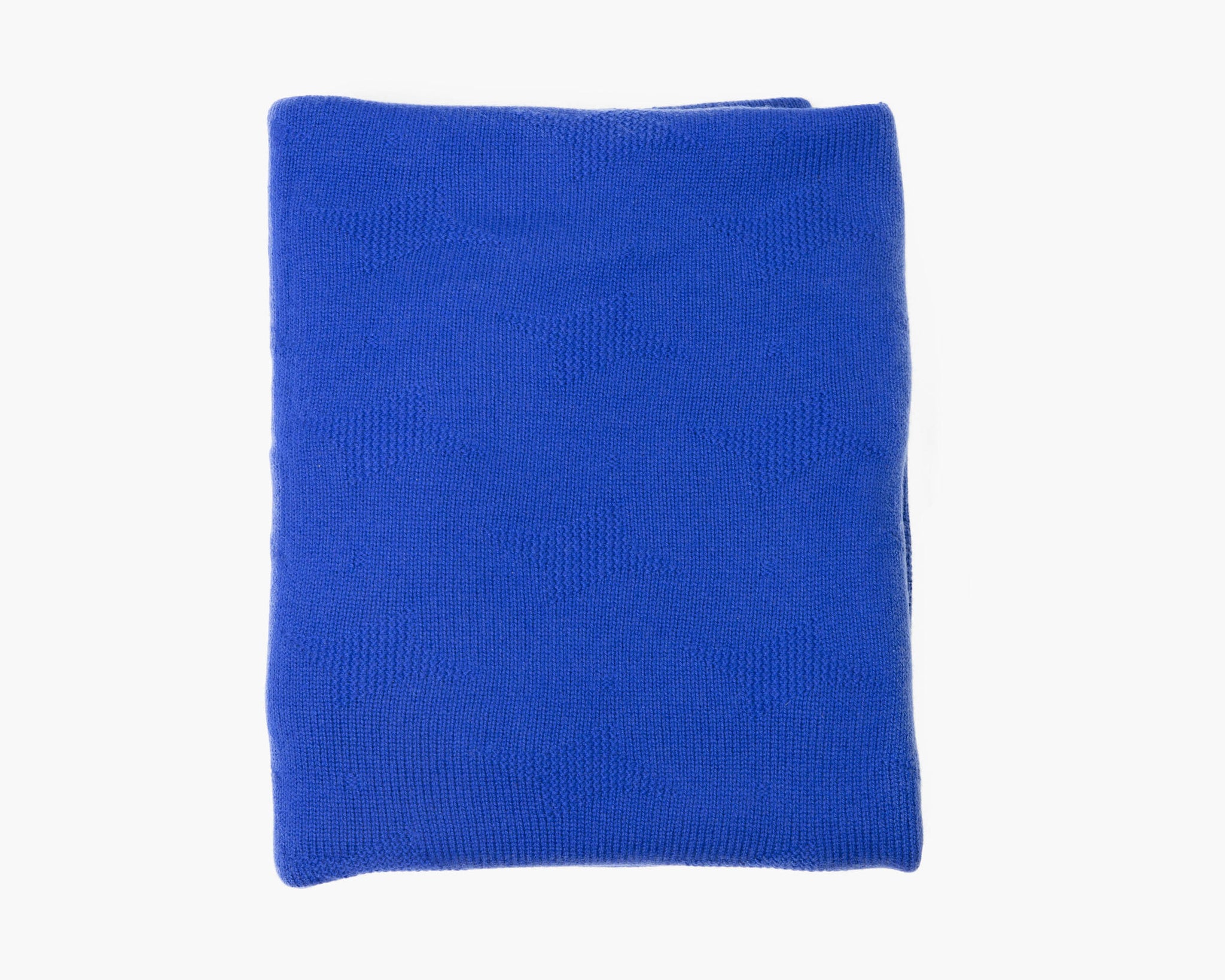 Capri Star Blue Cashmere Blanket