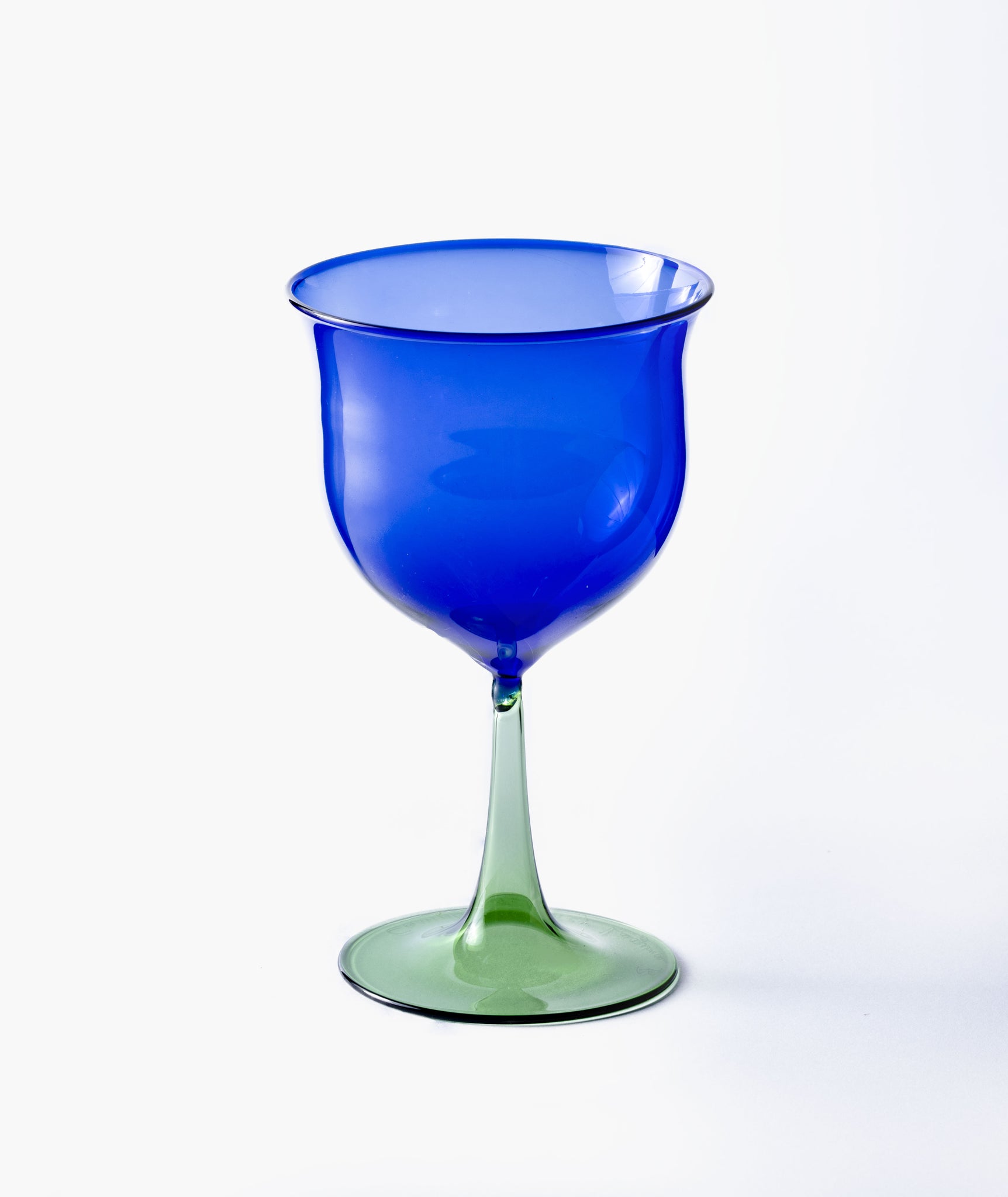 Cosimo Wine Glasses, Blue-Green, set of 4
