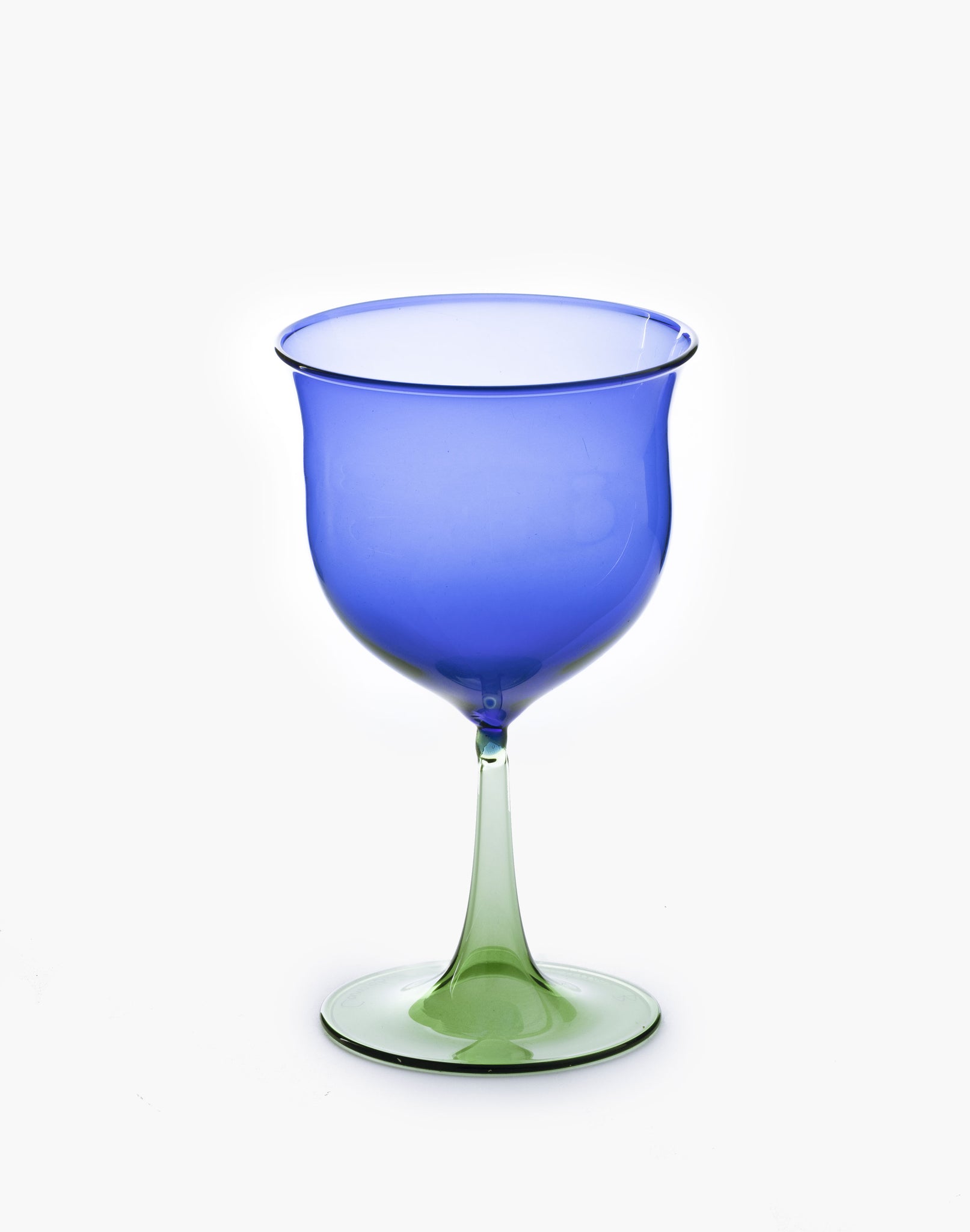 Cosimo Wine Glasses, Blue-Green, set of 4