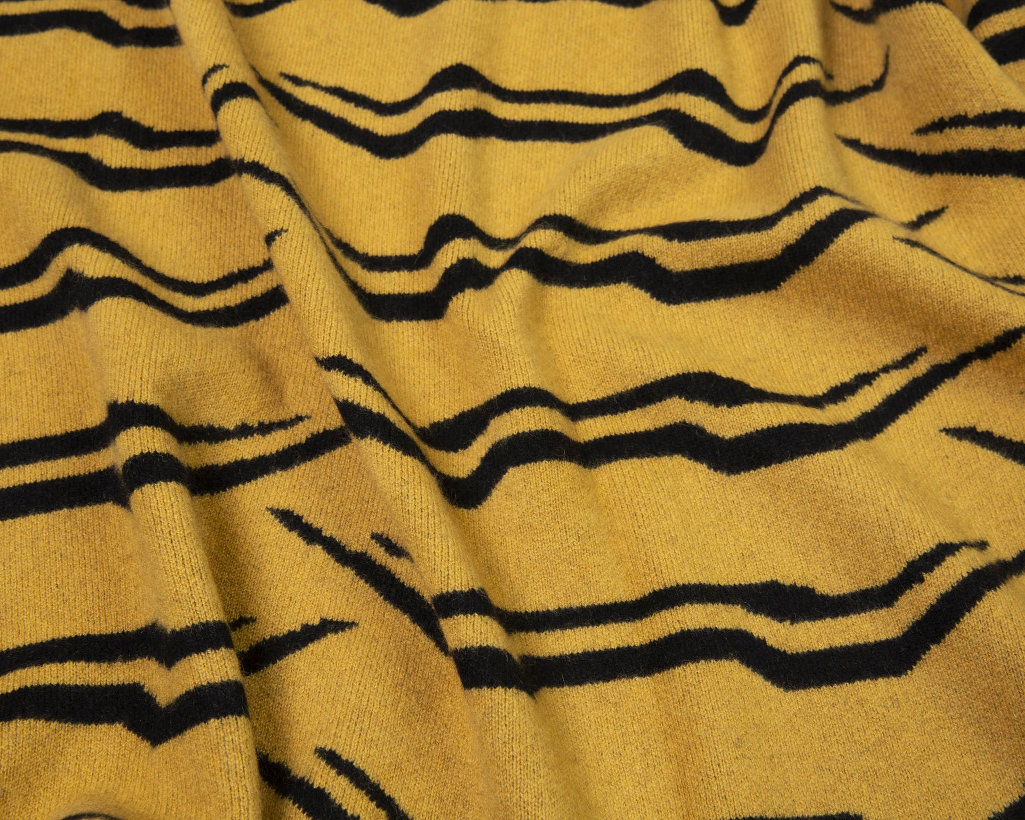 Tiger Stripe Cashmere Blanket