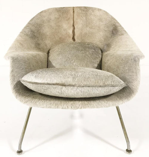Womb Chair in Brazilian Cowhide - FORSYTH