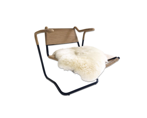 Model 2750 Lounge Chair with Brazilian Sheepskin - FORSYTH