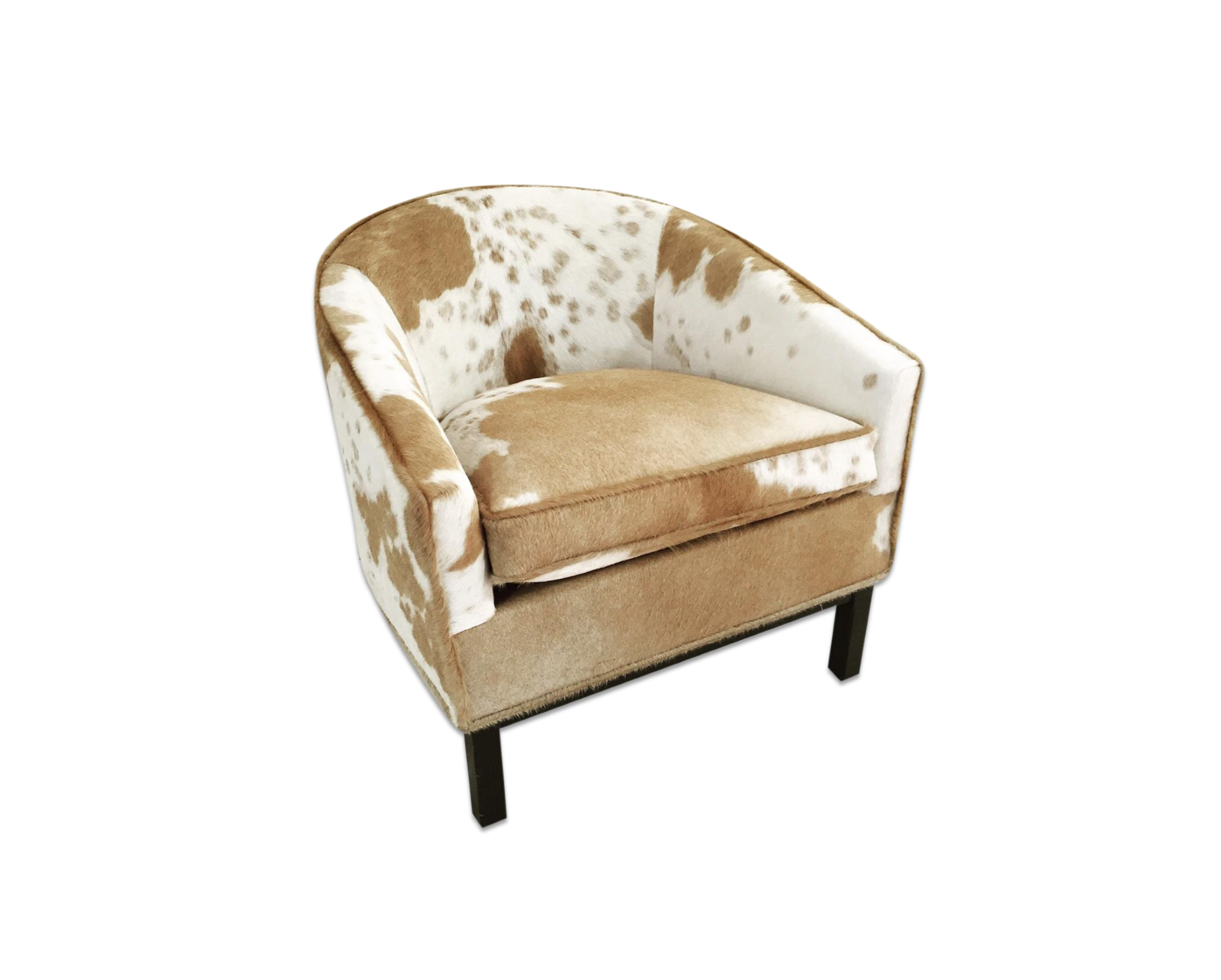 Club Chair in Brazilian Cowhide - FORSYTH