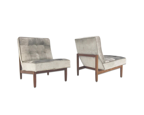 Lounge Chairs in Brazilian Cowhide, pair - FORSYTH