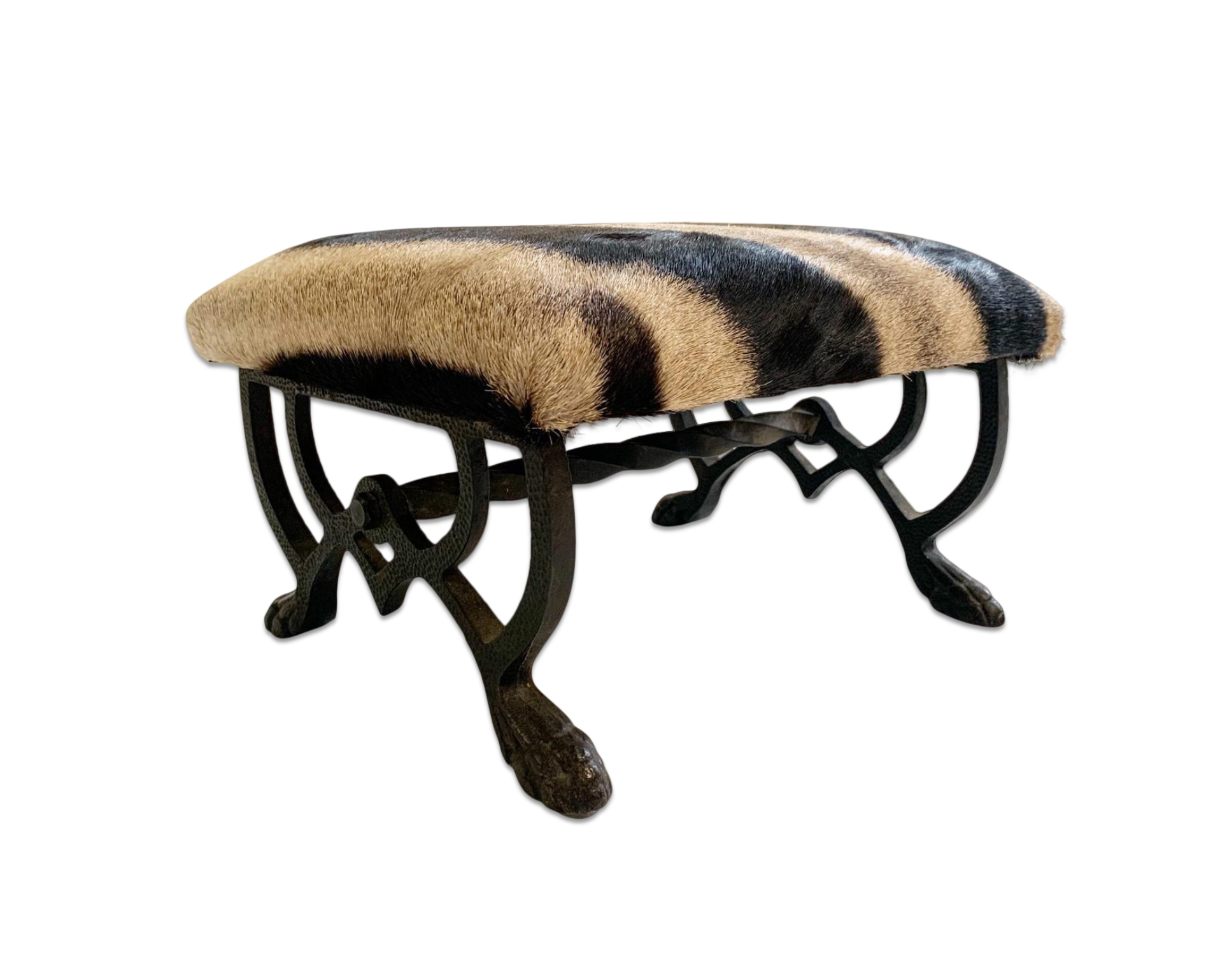 Foot Stool in Zebra - FORSYTH