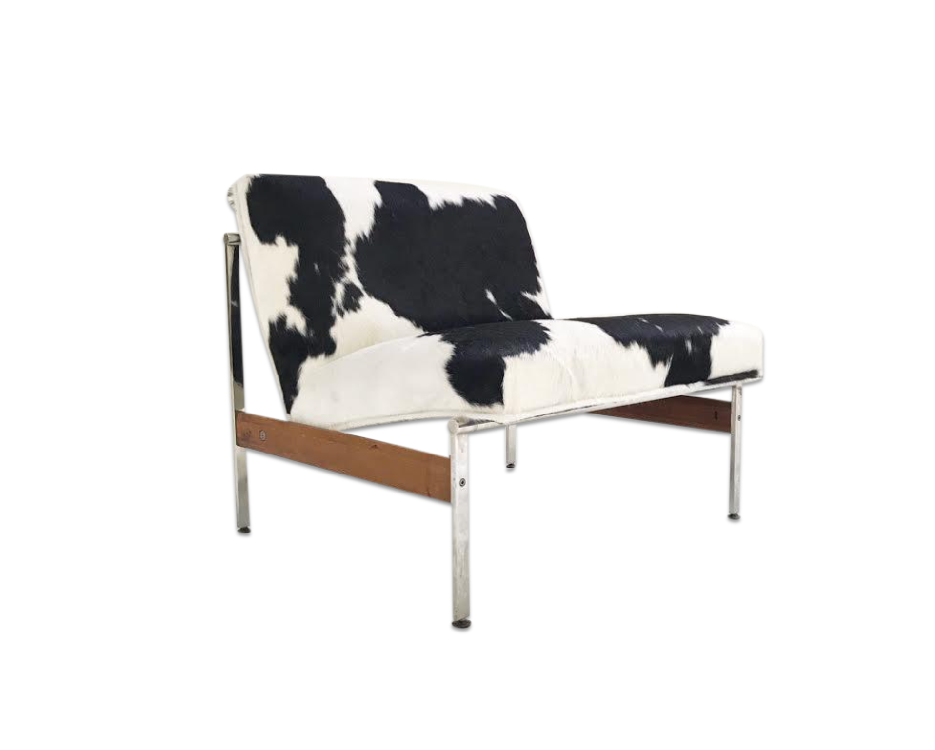 Lounge Chair in Brazilian Cowhide - FORSYTH