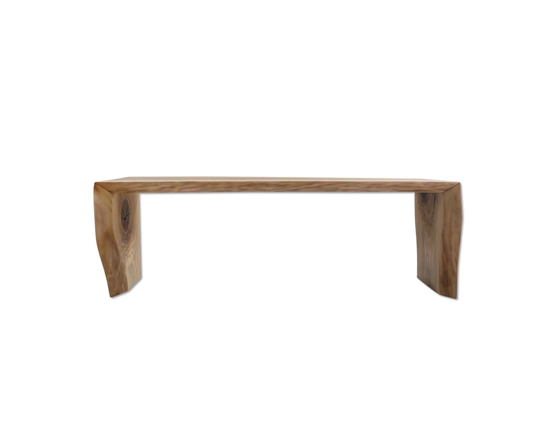 Walnut Bench with Gotland Sheepskin - FORSYTH