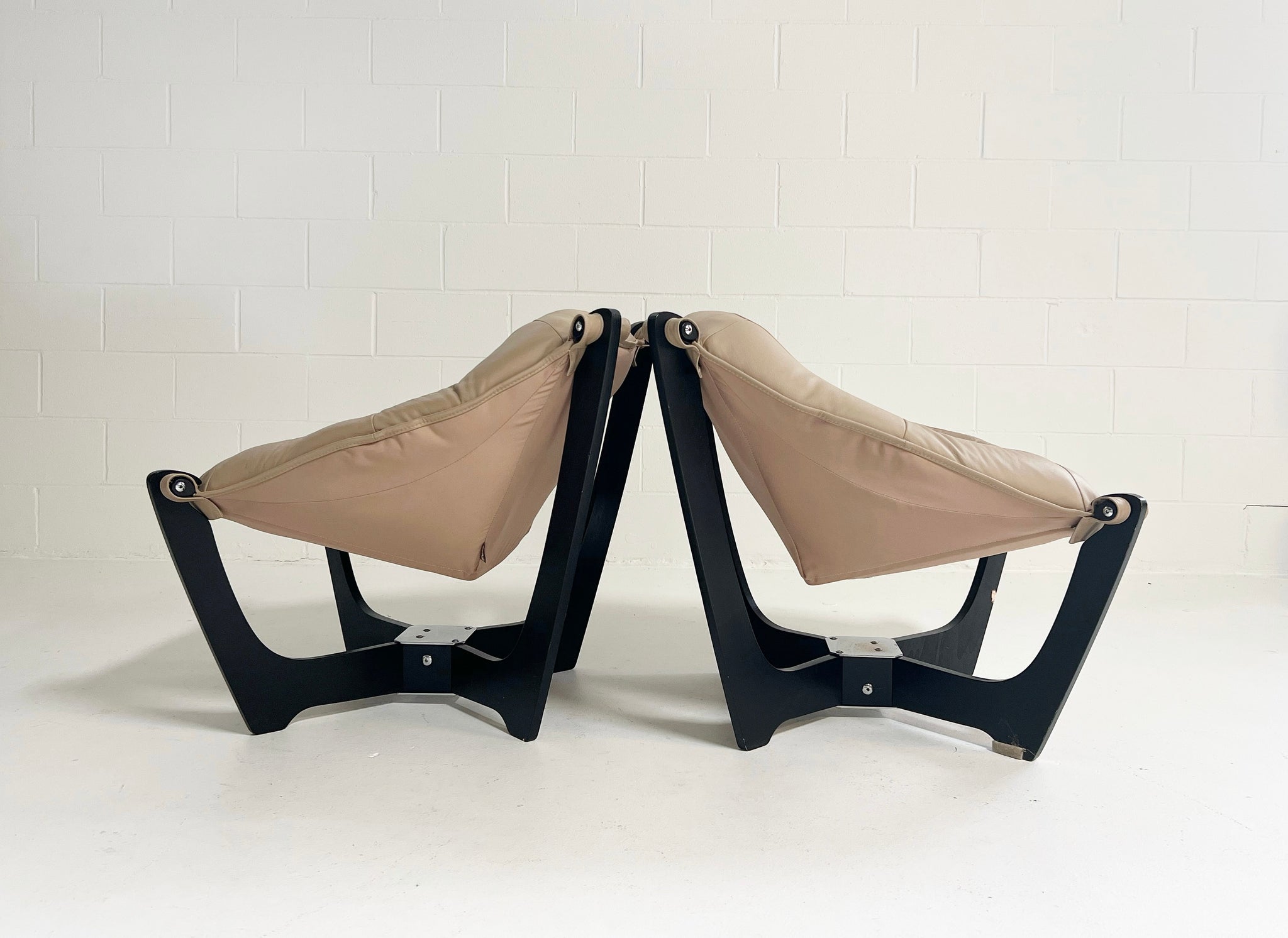 Luna Chairs, Pair