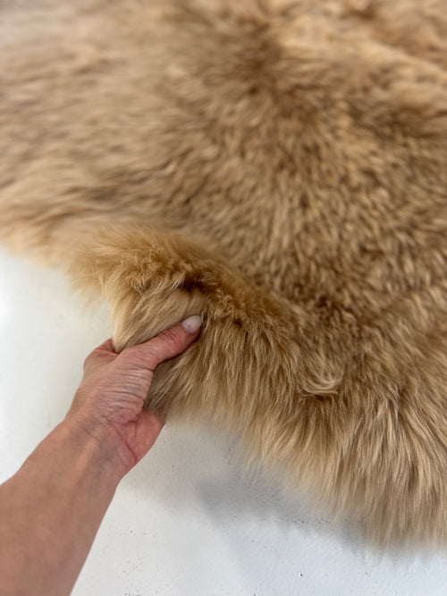 New Zealand Sheepskin Rug - Tan