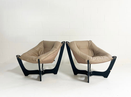 Luna Chairs, Pair