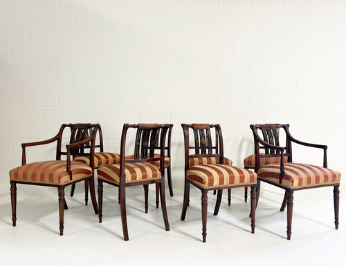 c. 1810 Regency Dining Chairs, Set of 8