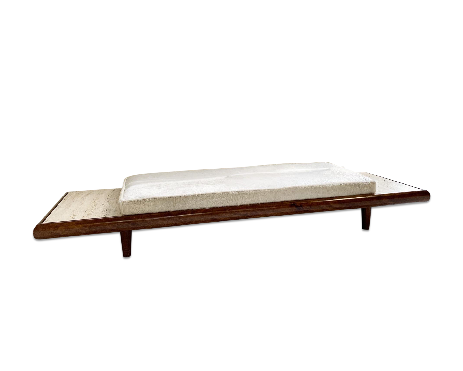 Daybed with Brazilian Cowhide Cushion - FORSYTH