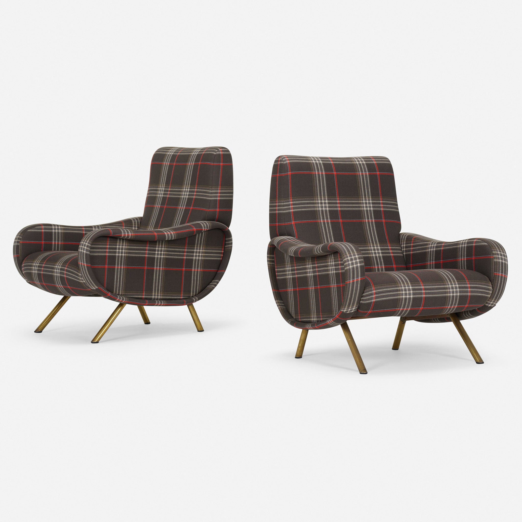 Lady Lounge Chairs, Pair