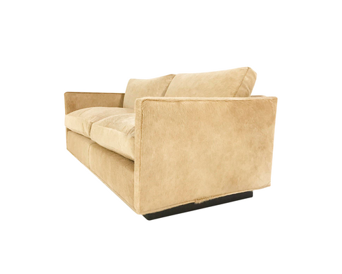 Loveseat in Brazilian Cowhide - FORSYTH