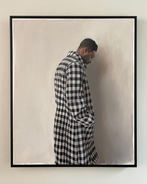 Man in Black and White Coat