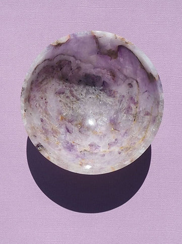 Large Amethyst Bowl