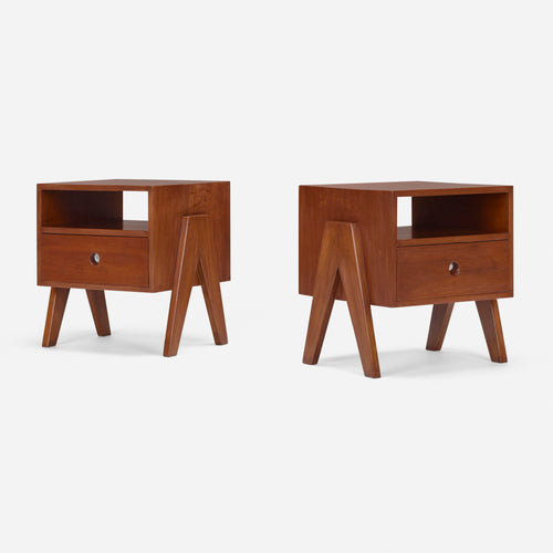 Nightstands from Chandigarh, pair