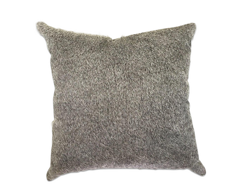 Salt & Pepper Cowhide Pillow, 24" - FORSYTH