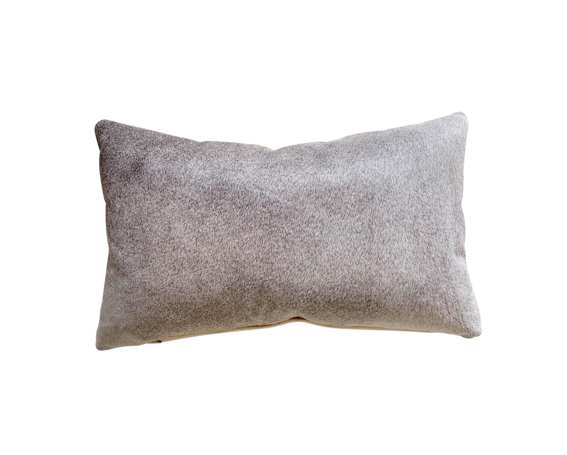 Salt and Pepper Cowhide Pillow, 21x13" - FORSYTH