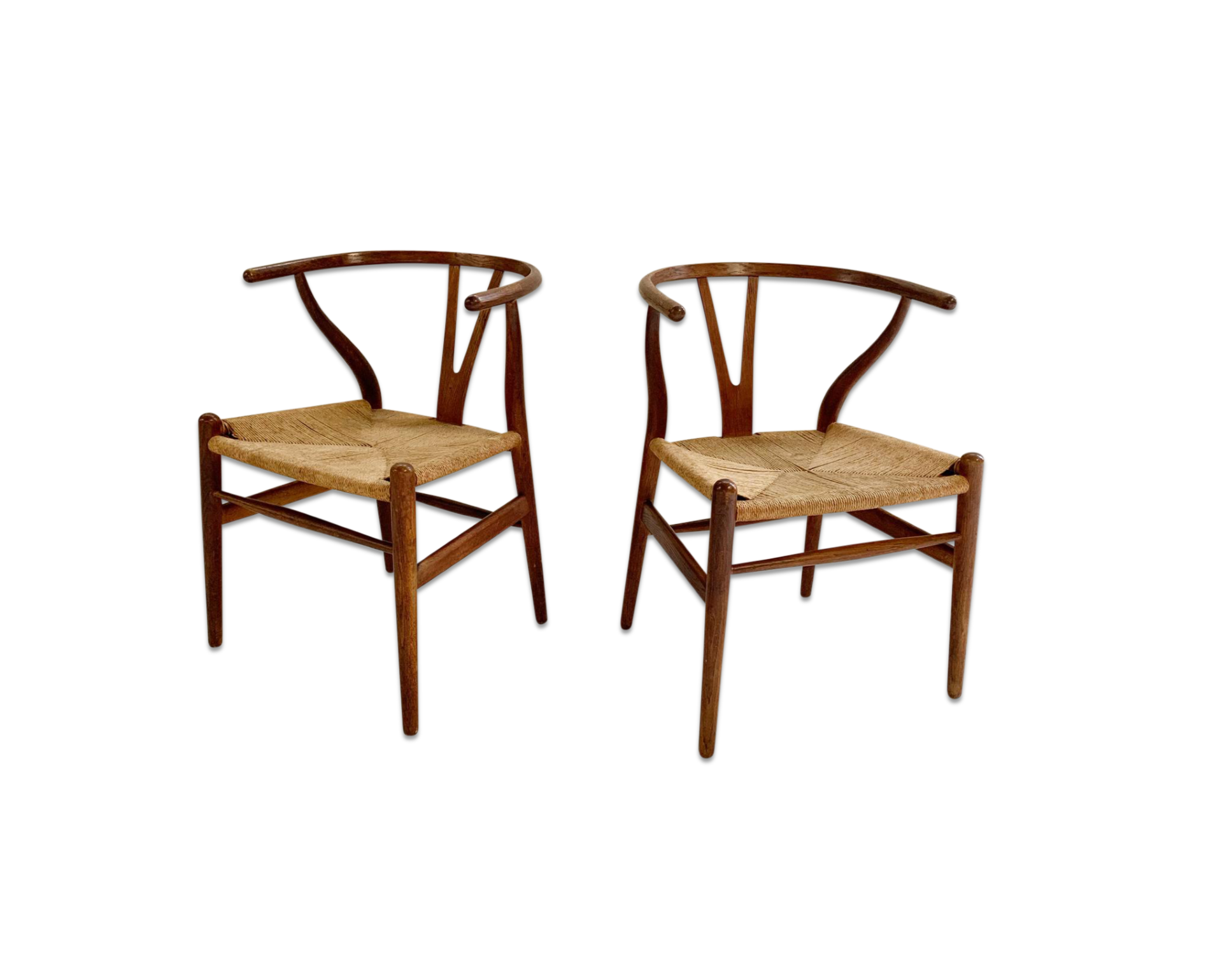 Model CH24 Wishbone Chairs, pair - FORSYTH